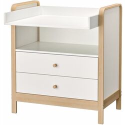 Comoda de infasat Ikea Alskvard 94x77x106 (Mesteacăn/Alb) Thumb