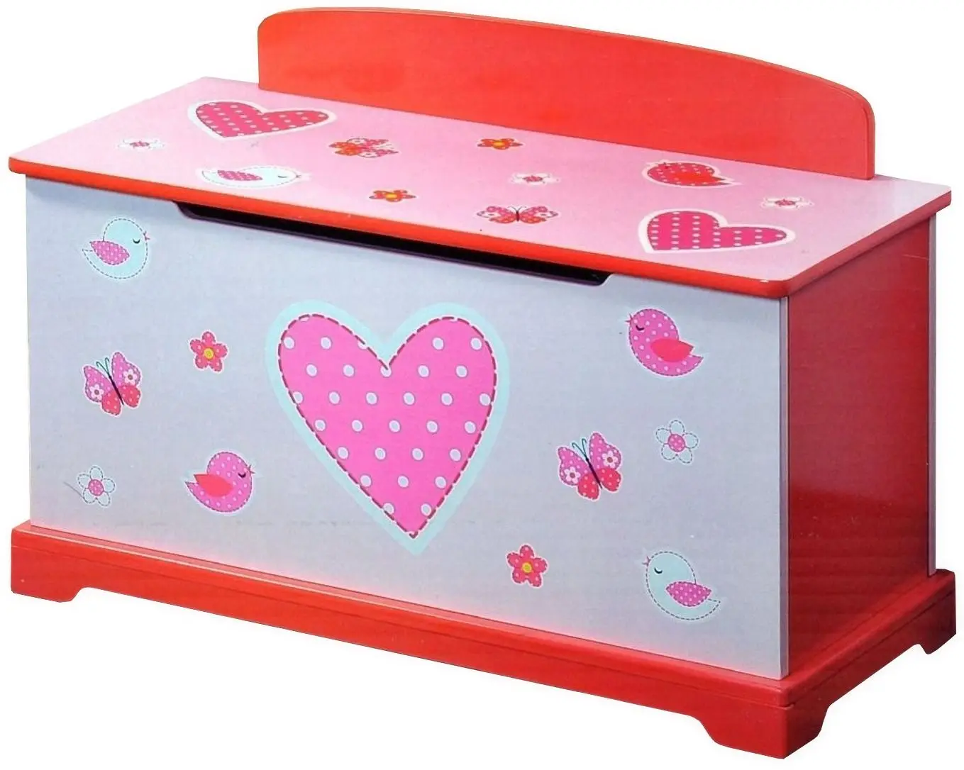 Lada depozitare pentru jucarii Kesper 17724 (Pink)