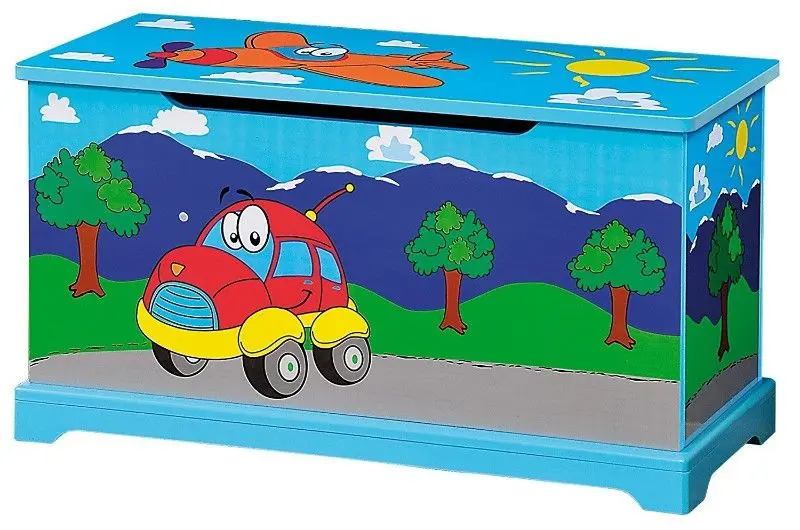 Lada depozitare pentru jucarii Kesper 17743 (Blue)