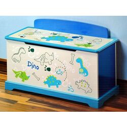 Ящик для игрушек Kesper Dino 17723 (Blue) Thumb