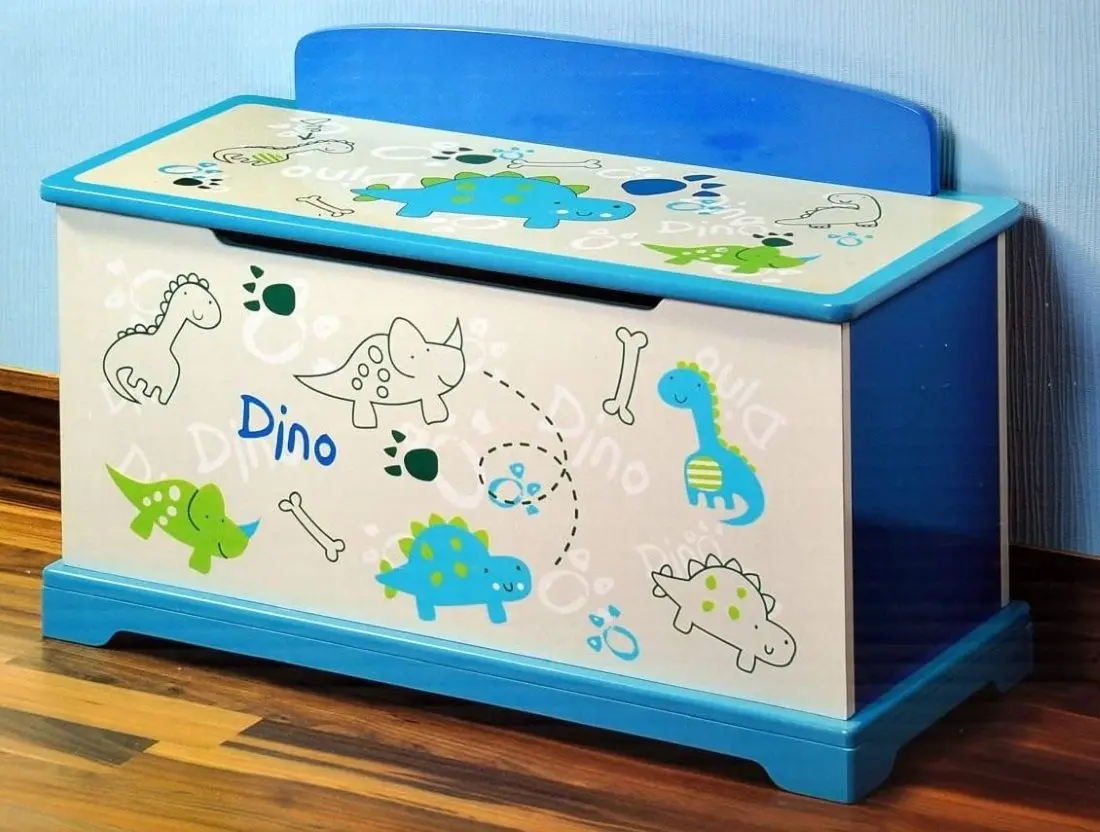 Ящик для игрушек Kesper Dino 17723 (Blue) - 2