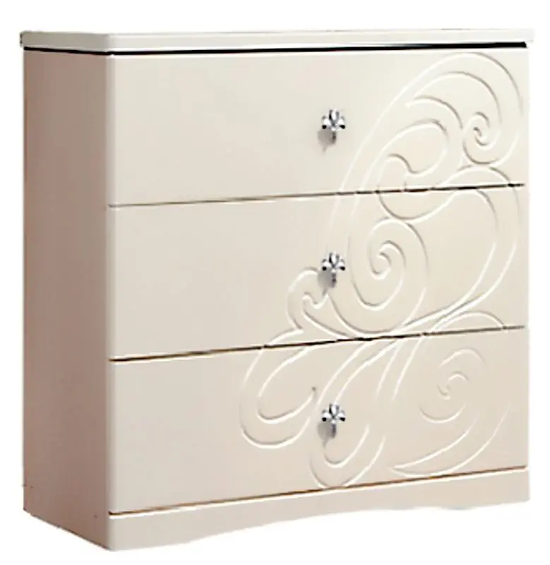 Comoda КМК 0380.3 Zhemchuzhina (Wenge Light/Pearl Ash)