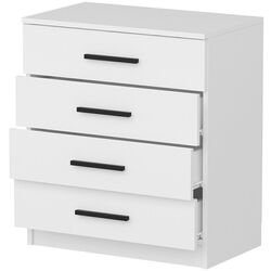 Comoda Minar White Castle 70x42x79 (White) Thumb