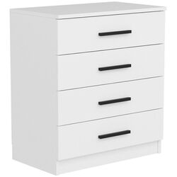 Comoda Minar White Castle 70x42x79 (White)