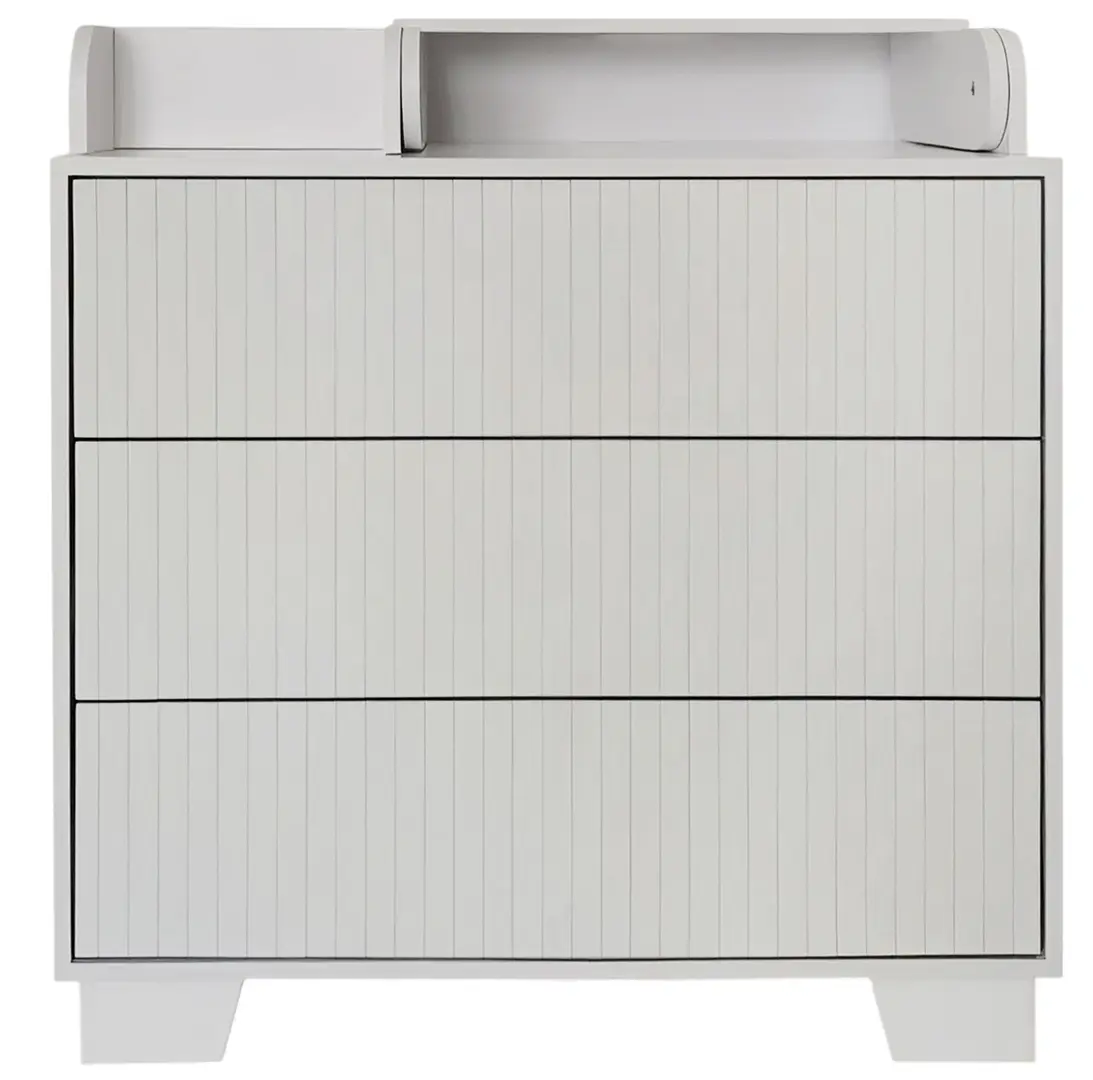 Пеленальный комод Miracolo Bruno (White)