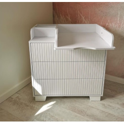 Пеленальный комод Miracolo Bruno (White) Thumb