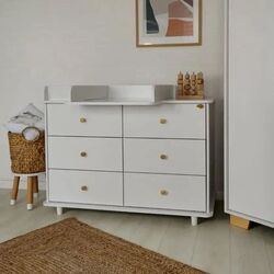 Comoda de infasat Miracolo Glori (White)