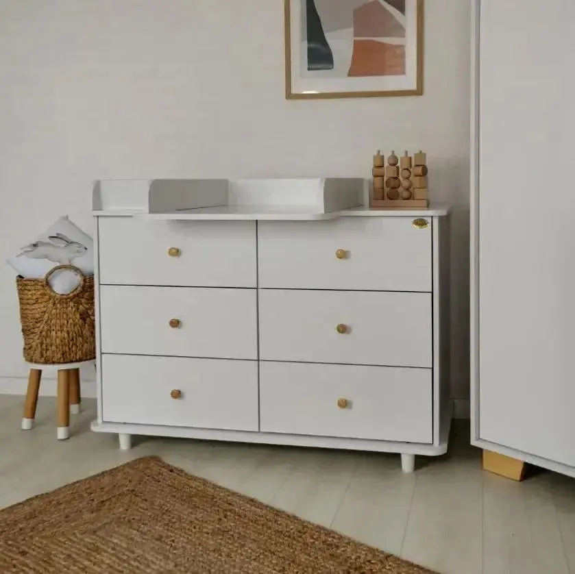 Пеленальный комод Miracolo Glori (White)