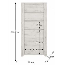Tumba Tempo Kondela Angel Typ 35 (Craft White) Thumb