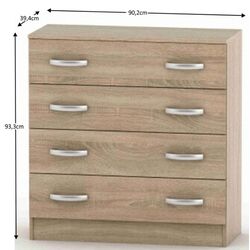 Comoda Tempo Kondela Betty 2 BE02-007-00 (Sonoma Oak) Thumb