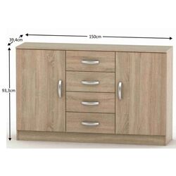 Tumba Tempo Kondela Betty 2 BE02-019-01 (Sonoma Oak) Thumb