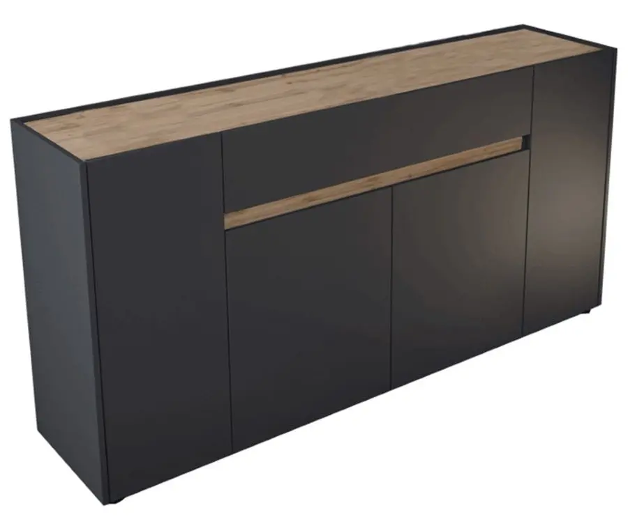 Tumba Mobhaus Bristol (Grey-Brown/Wotan Oak)