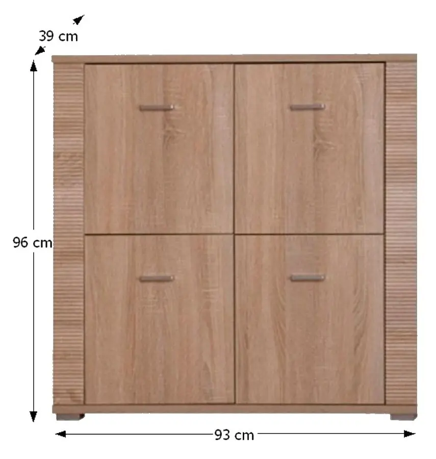 Dulap Tempo Kondela Grand Typ 10 (Sonoma Oak)