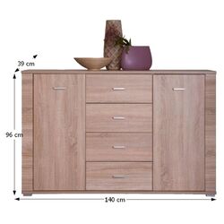 Tumba Tempo Kondela Grand Typ 9 (Sonoma Oak) Thumb