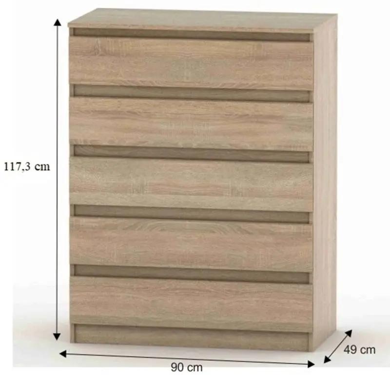 Comoda Tempo Kondela Hany New 005 (Sonoma Oak)