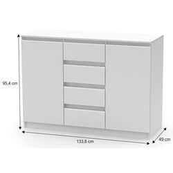 Tumba Tempo Kondela Hany New 010 (White) Thumb