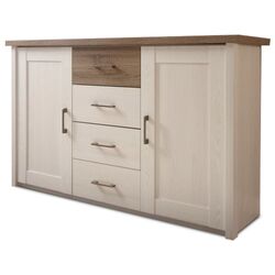 Tumba Tempo Kondela Lumera (Pine White/Sonoma Oak Truffle)