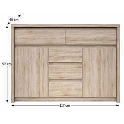 Тумба Tempo Kondela Norty Typ 10 (Sonoma Oak) Thumb