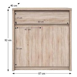 Тумба Tempo Kondela Norty Typ 9 (Sonoma Oak) Thumb