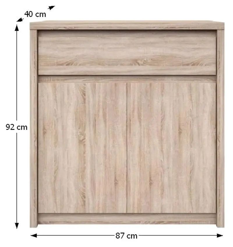 Тумба Tempo Kondela Norty Typ 9 (Sonoma Oak)