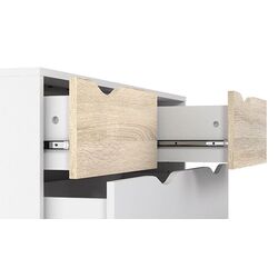 Comoda Tempo Kondela Oslo 75456 (Sonoma Oak/White) Thumb