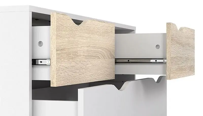 Comoda Tempo Kondela Oslo 75456 (Sonoma Oak/White)