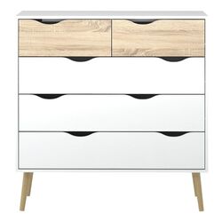 Comoda Tempo Kondela Oslo 75456 (Sonoma Oak/White)