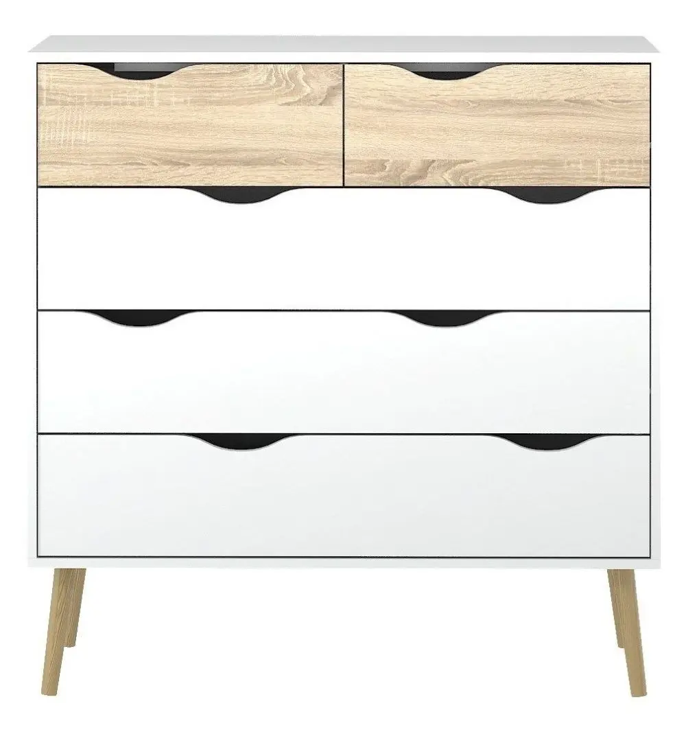 Comoda Tempo Kondela Oslo 75456 (Sonoma Oak/White)