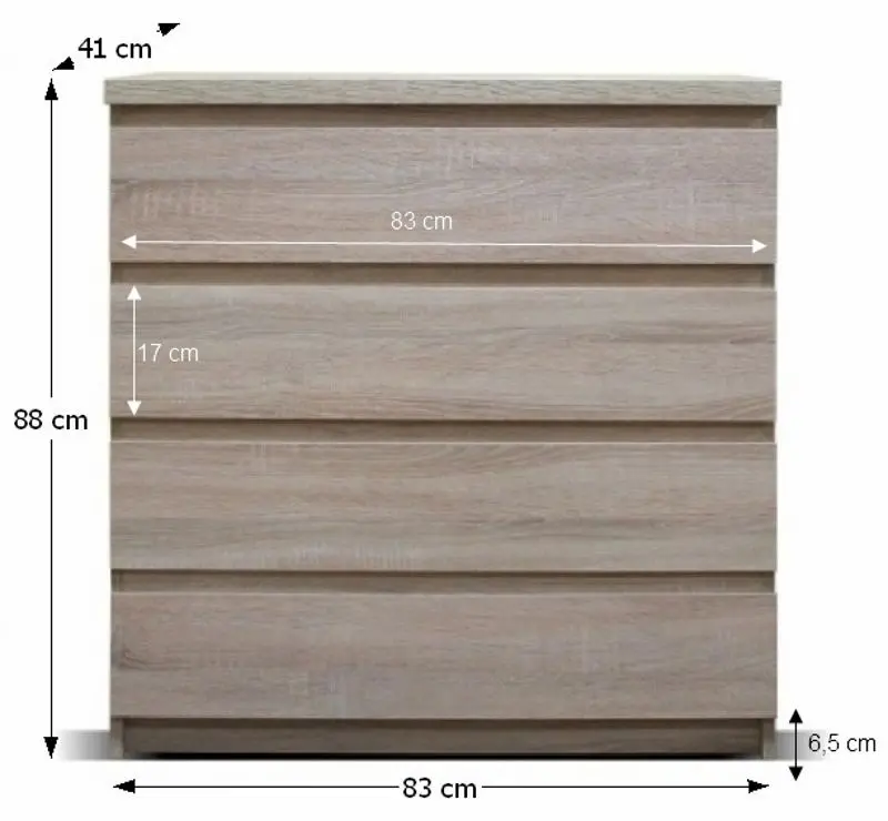 Комод Mobhaus Panama Typ 05 (Sonoma Oak)