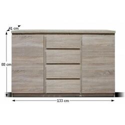 Тумба Mobhaus Panama Typ 08 (Sonoma Oak) Thumb