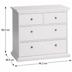 Комод Mobhaus Paris 70305/76716 (White) Thumb