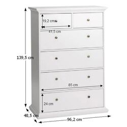 Комод Mobhaus Paris 70306/76718 (White) Thumb