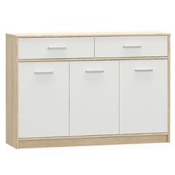 Тумба Mobhaus Teyo 3D2S (White/Sonoma Oak)