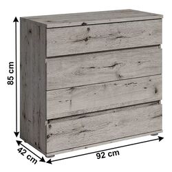 Comoda Mobhaus Togos (Wellington Oak) Thumb