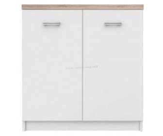 Comoda Tempo Kondela Topty Typ 13 2D (White/Sonoma Oak)