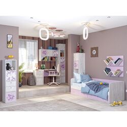 Тумба Mobi Тетрис 1 312 (Дуб Крафт Белый) Thumb