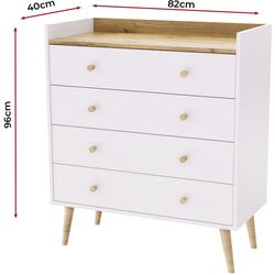 Comoda MobiCasa Asgard 4 (Tahoe/White) Thumb