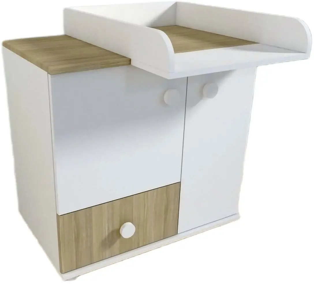 Пеленальный комод MyKids Lucky A563 (White/Natural) - 2