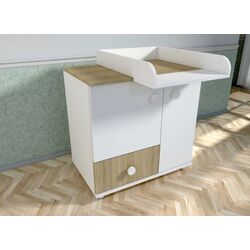 Пеленальный комод MyKids Lucky A563 (White/Natural)