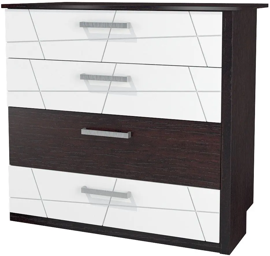 Comoda Неман Barselona МН-115-06 (Niagara Oak/White Gloss)