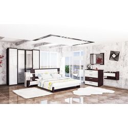 Comoda Неман Barselona МН-115-06 (Niagara Oak/White Gloss) Thumb