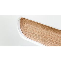 Комод Неман Леонардо МН-026-07 (Дуб Сонома/Белый Полуглянец) Thumb