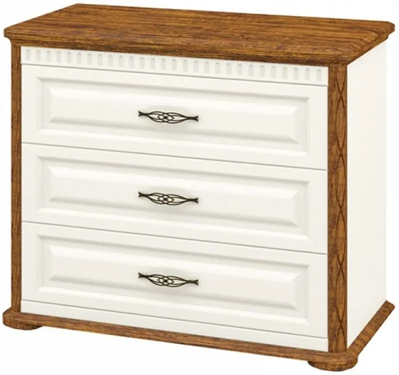 Comoda Неман Marsel МН-126-06 (Country Oak/Cream)