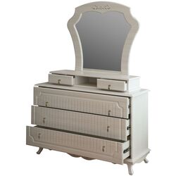 Comoda Олмеко Kantri 06.115 (Woodline Cream/Sandal White Patina) Thumb