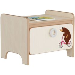 Noptiera Smart Masha i Medved Happy Days 50x40 (Beige/Cream)