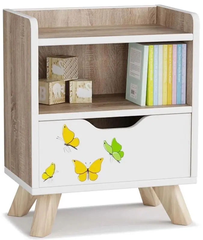 Noptiera Smart Prostokvashino Skandinavik 40x50 (Sonoma Oak/Sun)