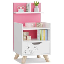 Noptiera Smart Prostokvashino Skandinavik 40x80 (Pink/White Butterfly)