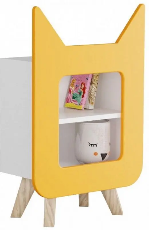 Tumba Smart Prostokvashino Skandinavik Kot (White/Yellow)