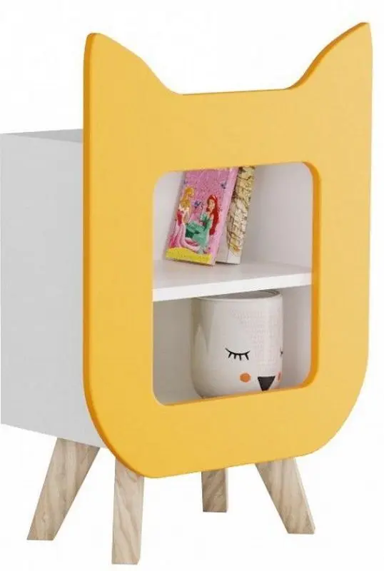 Tumba Smart Prostokvashino Skandinavik Pes (White/Yellow)