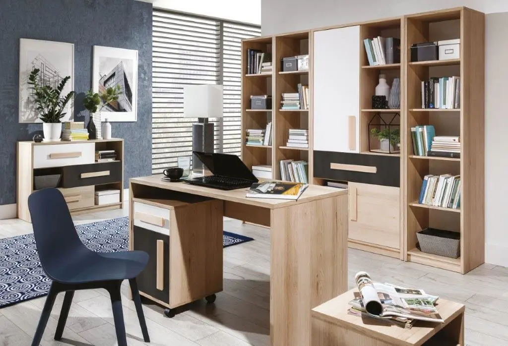 Tumba Sokme Aygo AG11 1U1S (Beech Artizan Sand/White/Anthracite) - 3